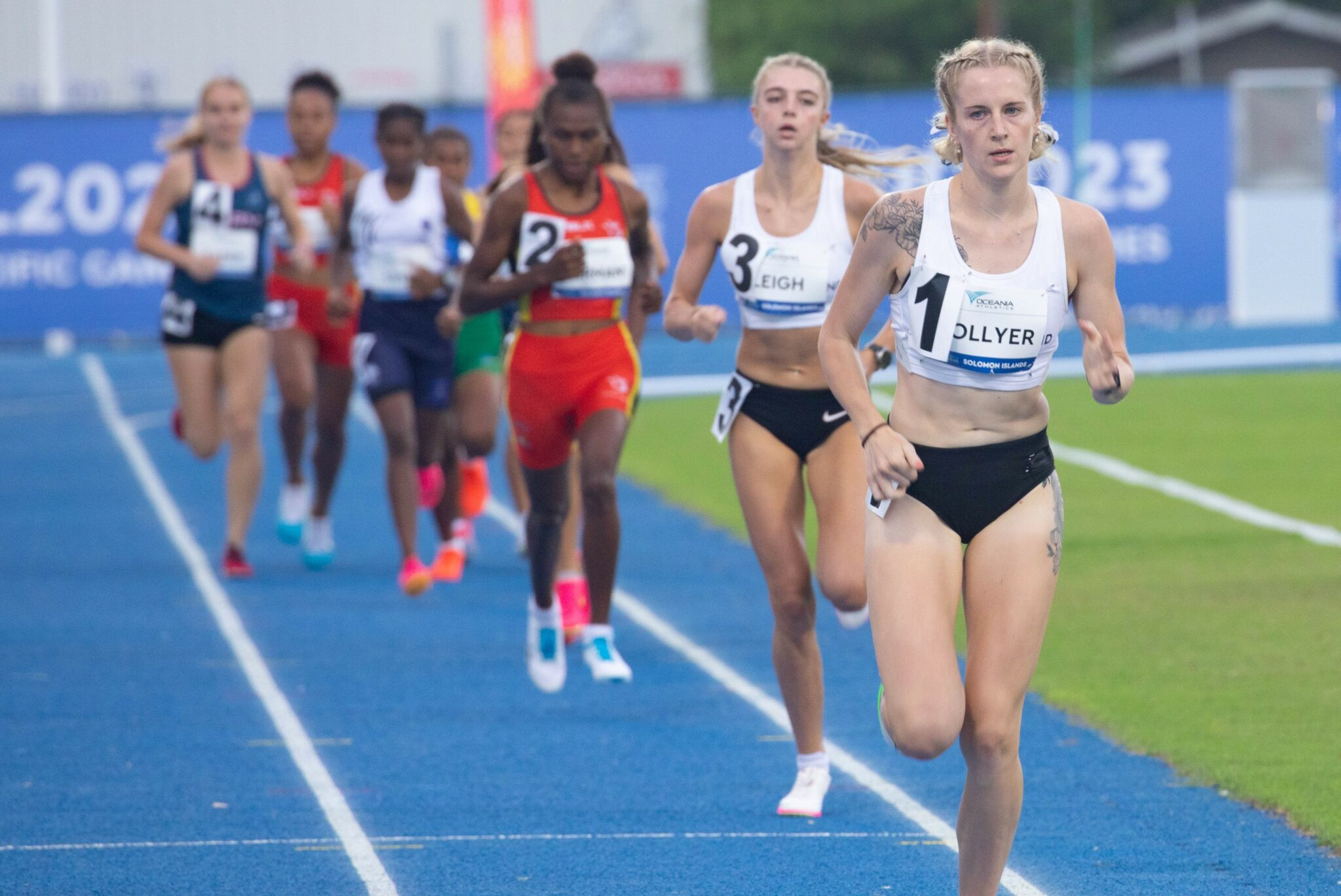 NZ claim another gold and silver double in women's 1500m. Photo: Sol 2023 Media
