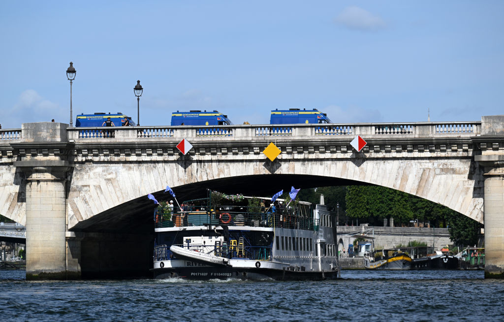 On July 26, 2024, for the first time in the history of the Summer Olympic Games, the opening ceremony will not be taking place in a stadium. The parade of athletes will be held on the Seine, with boats for each national delegation. Wending their way from east to west the parade will come to the end of its 6 km route in front of the Trocadéro, where the remaining elements of the Olympic protocol and final shows will take place. (Photo by Matthias Hangst/Getty Images)