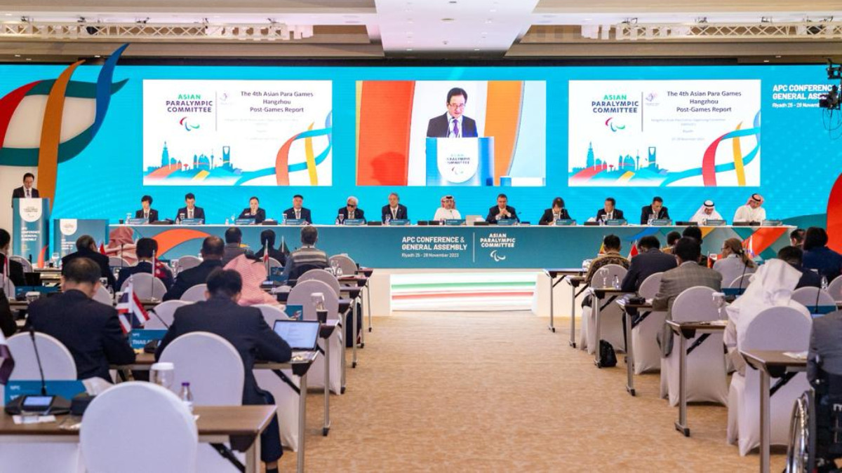 Riyadh hosted the Asian Paralympic Committee Conference and General Assembly. APC