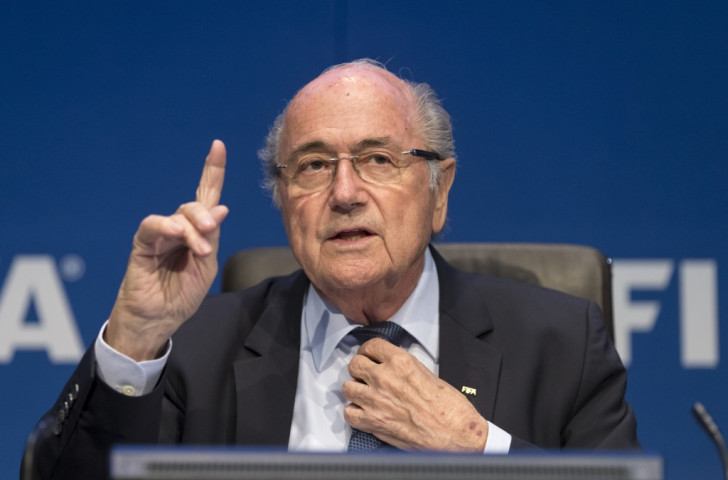 Sepp Blatter was forced to face several questions about the payment during the first day of his fifth term in office yesterday ©Getty Images