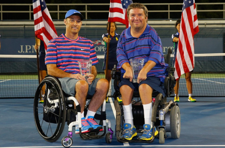 David Wagner (left) and Nick Taylor, pictured together in 2013, propelled the US to victory ©Getty Images