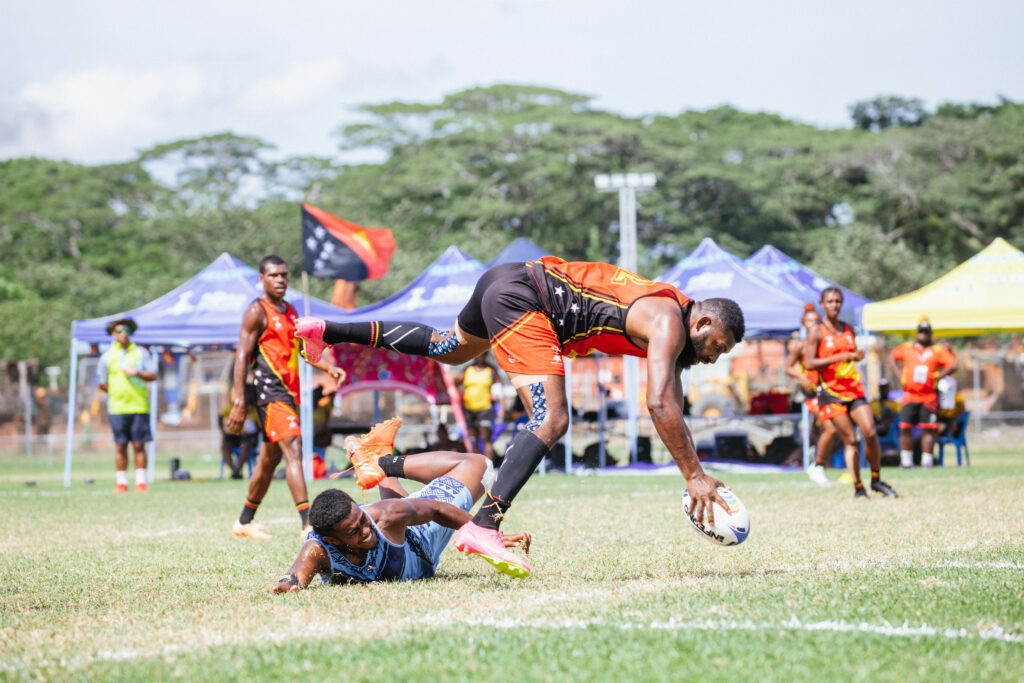 Reigning champions PNG had to settle for silver. Photos: Rihanto Manuga, Pacific Games News Service
