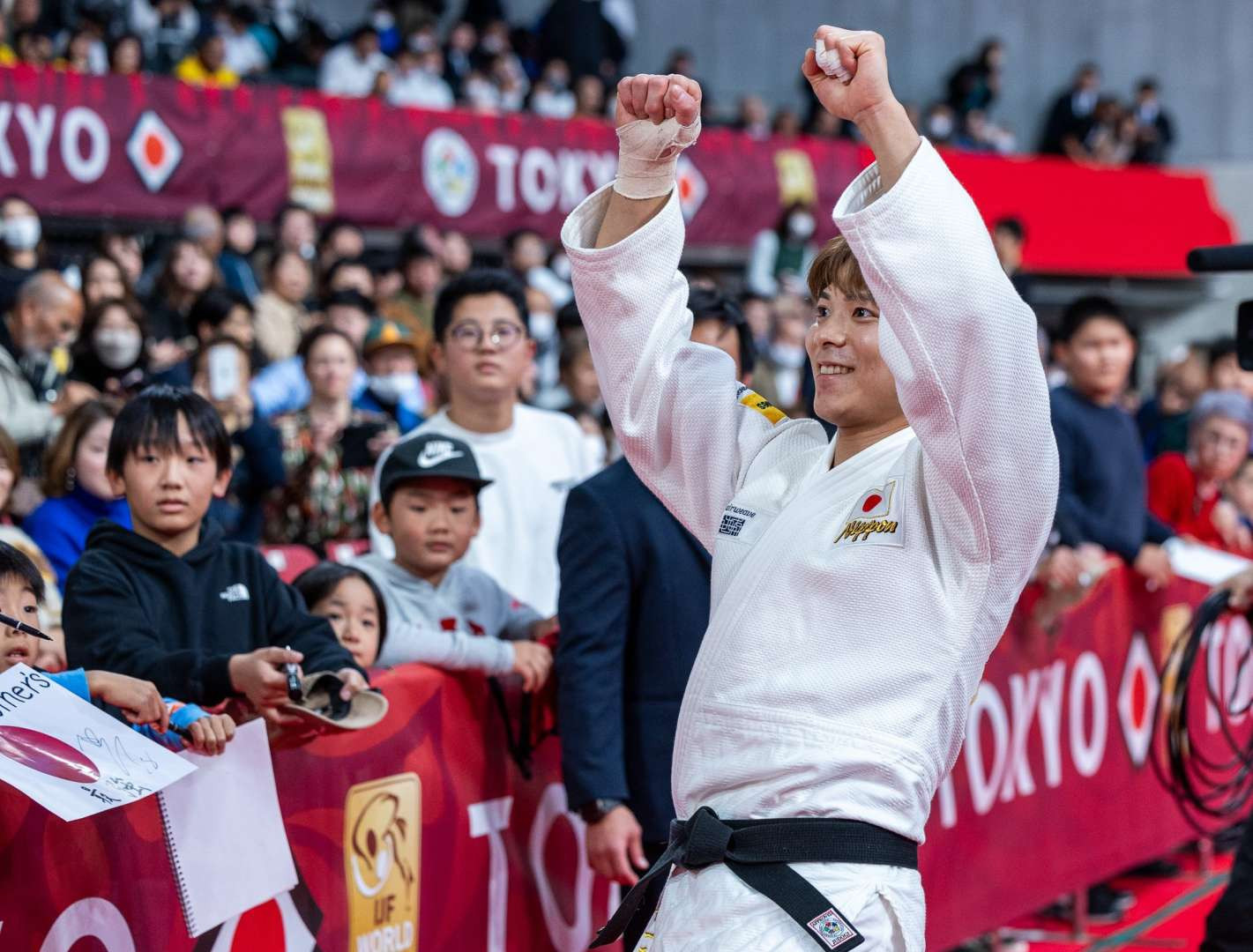 Hifumi Abe after his final bout © IJF