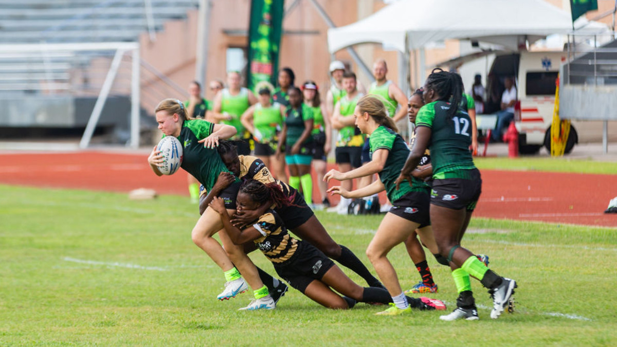Grenada experienced the Rugby Sevens spectacle. HARON FORTEAU MEDIA GRENADA