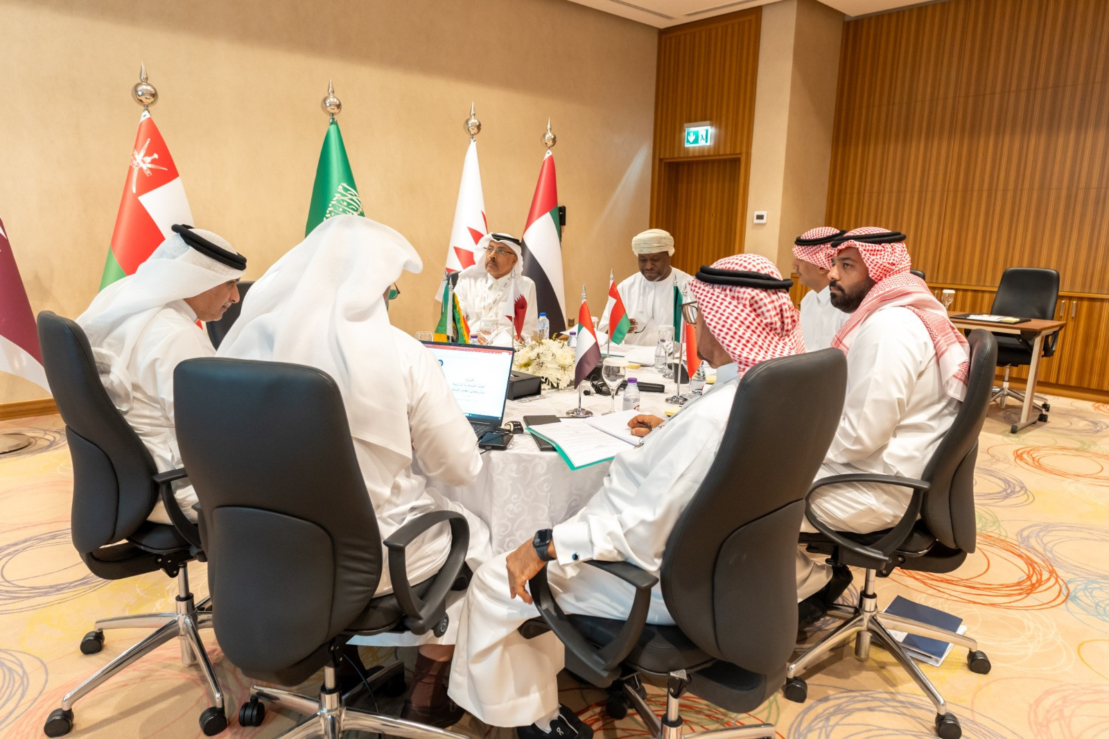 Al-Majid participates at the meeting of the Paralympic Committee of the Gulf Cooperation Council in Riyadh. © BAHRAIN PARALYMPIC COMMITTEE