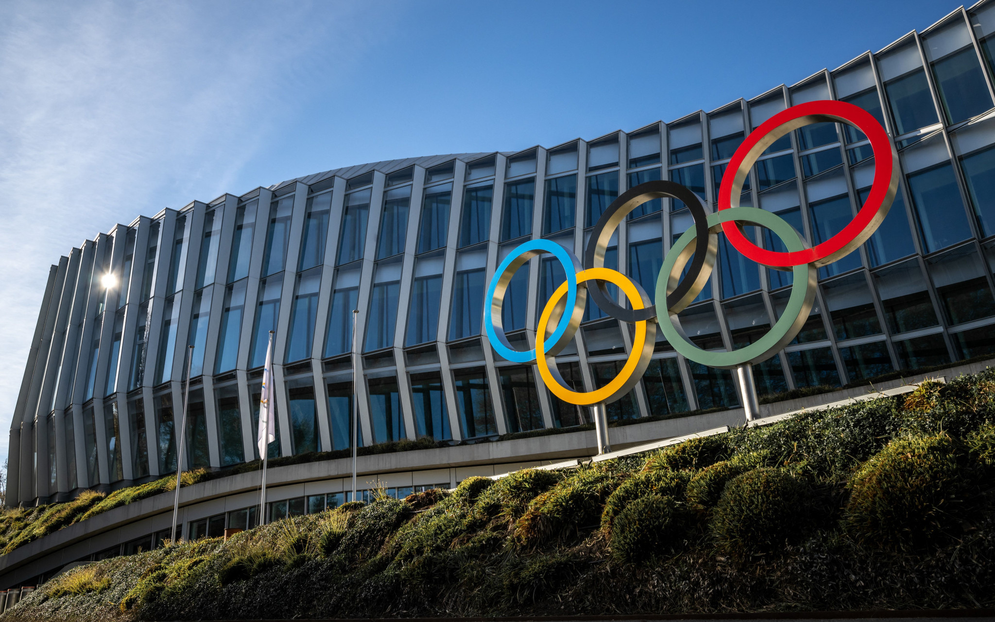 The headquarters of International Olympic Committee (IOC) in Lausanne  ©  Getty Images