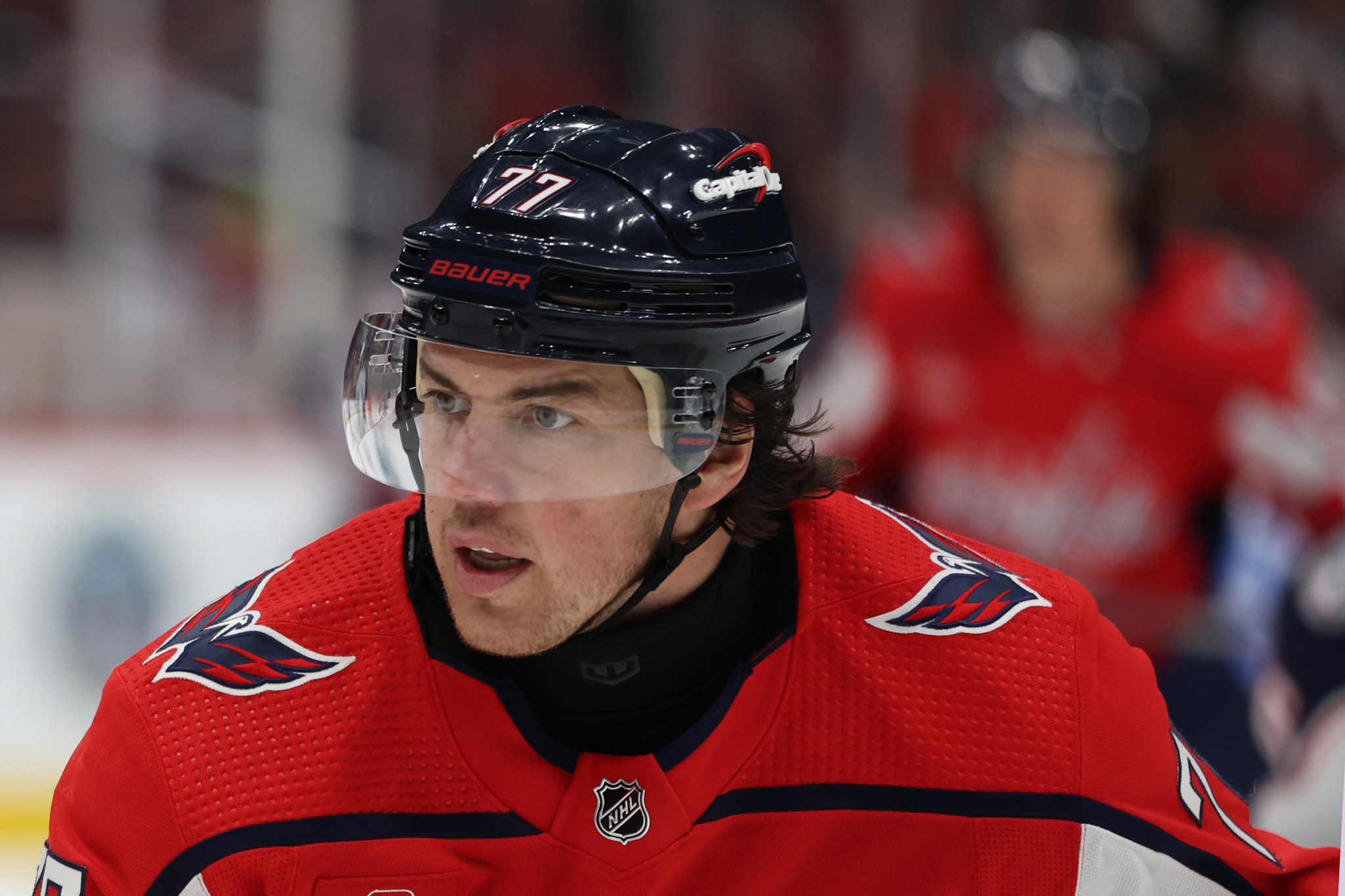 Washington Capitals' T.J. Oshie supports neck protection rule. © Getty Images