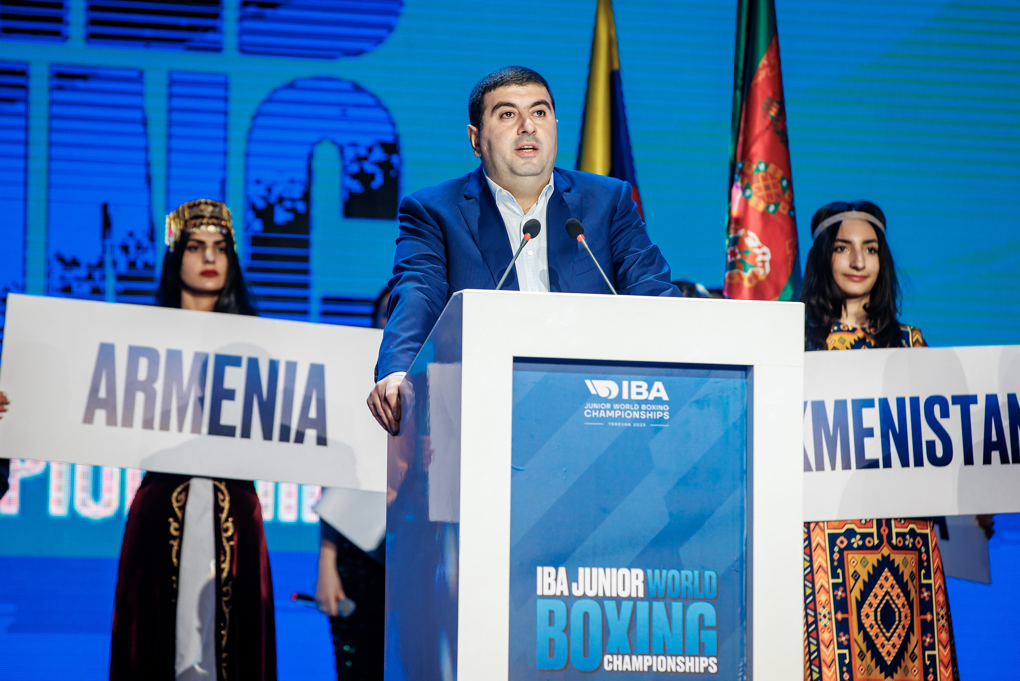 IBA management has done a lot for boxing believes BFA president Hovhannes Hovsepyan © IBA