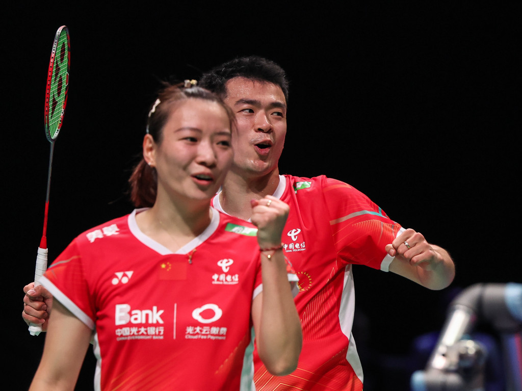 Zheng Si Wei & Huang Ya Qiong will play in the mixed doubles in China. Photo: BWF
