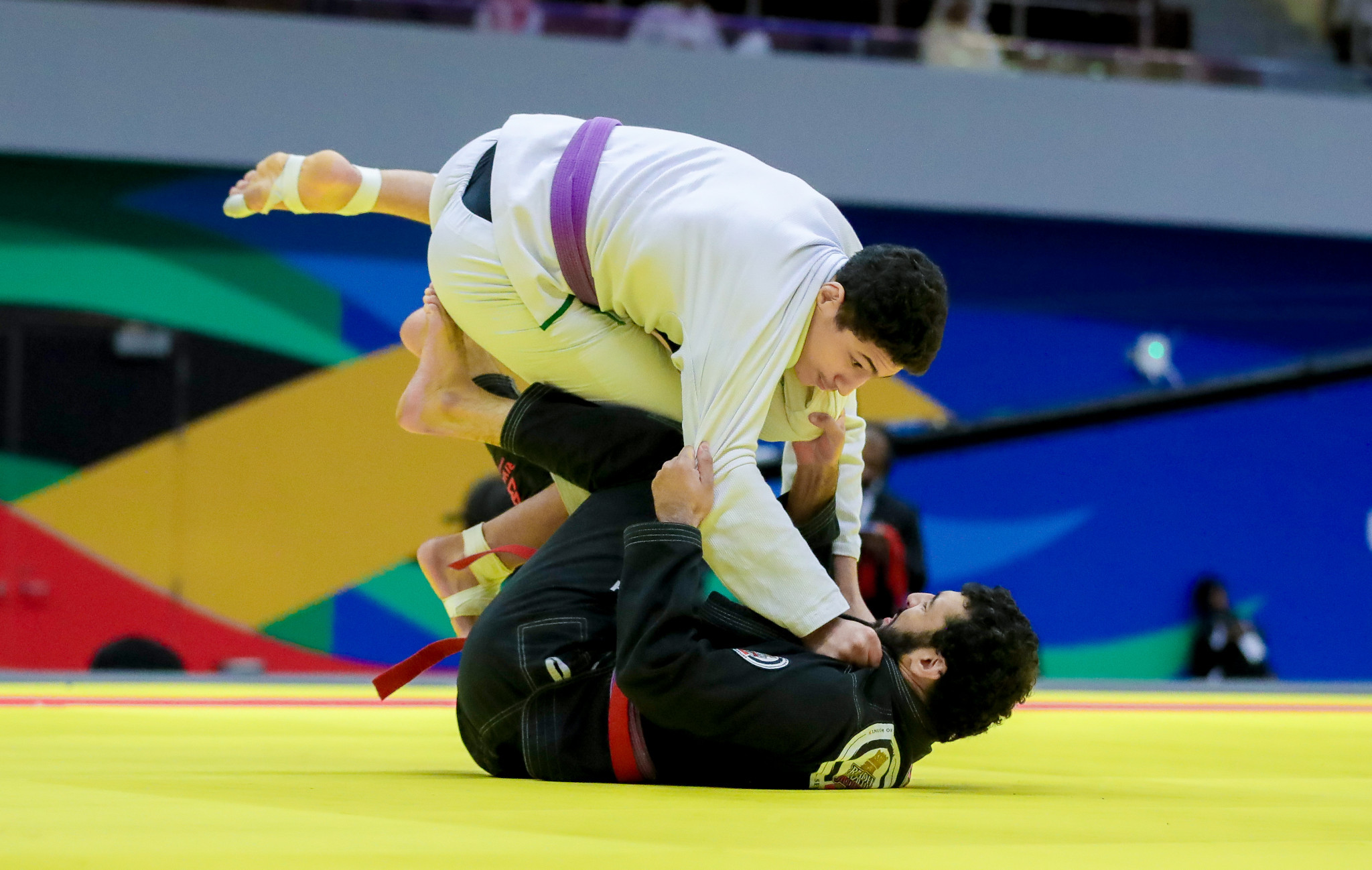 The Ju-Jitsu champions were awarded in Saudi Games 2023 ©  Saudi Games
