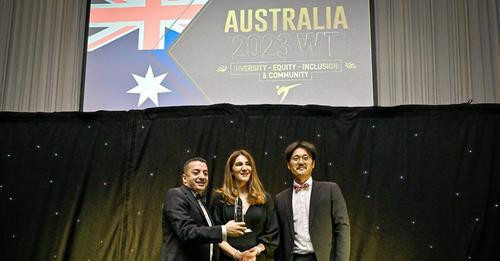 Australian Taekwondo crowned leading MNA for diversity, equity & inclusion