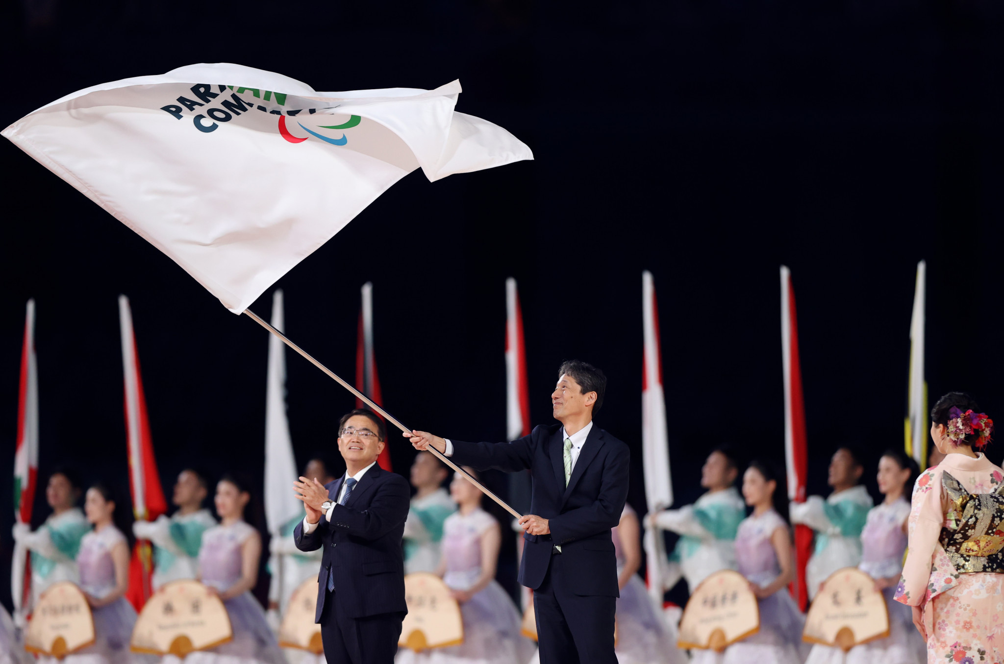 The closing ceremony of the Hangzhou 2022 Asian Para Games. APC