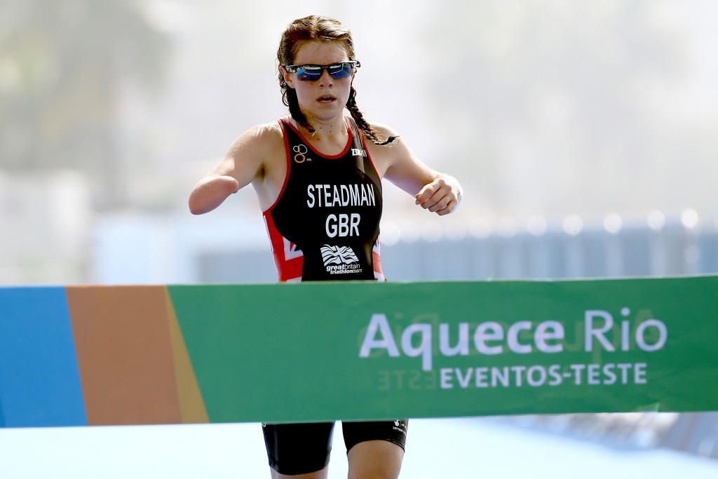 Britain's Lauren Steadman will begin as the favourite for victory in the women's PT4 event ©Getty Images