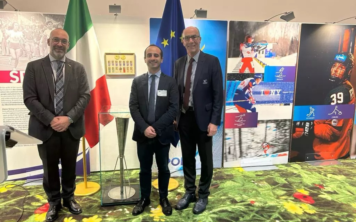 Torino 2025 FISU Games history exhibit inaugurated at EU Parliament