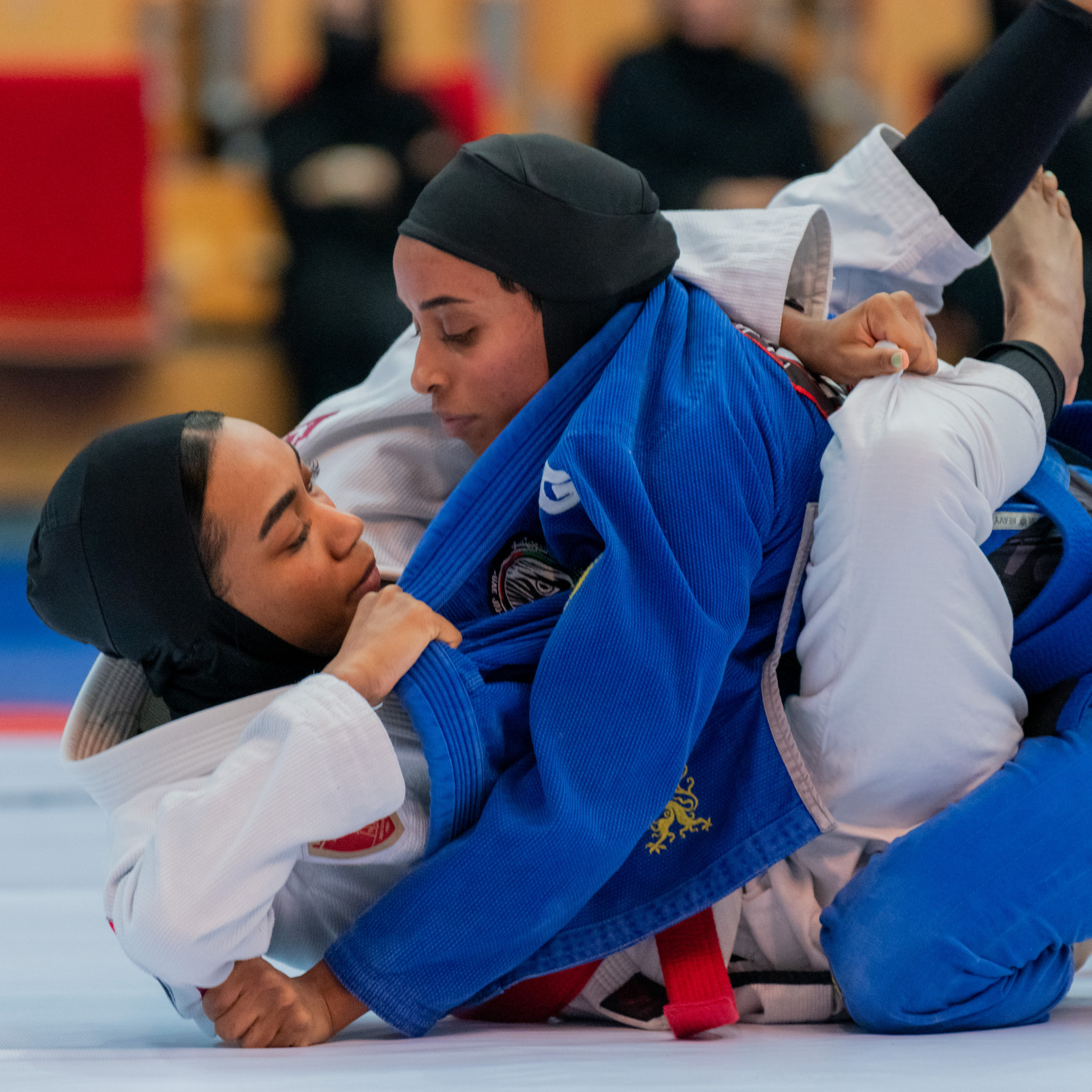 Bout at  Mother of the Nation Ju-Jitsu Cup © Action UAE