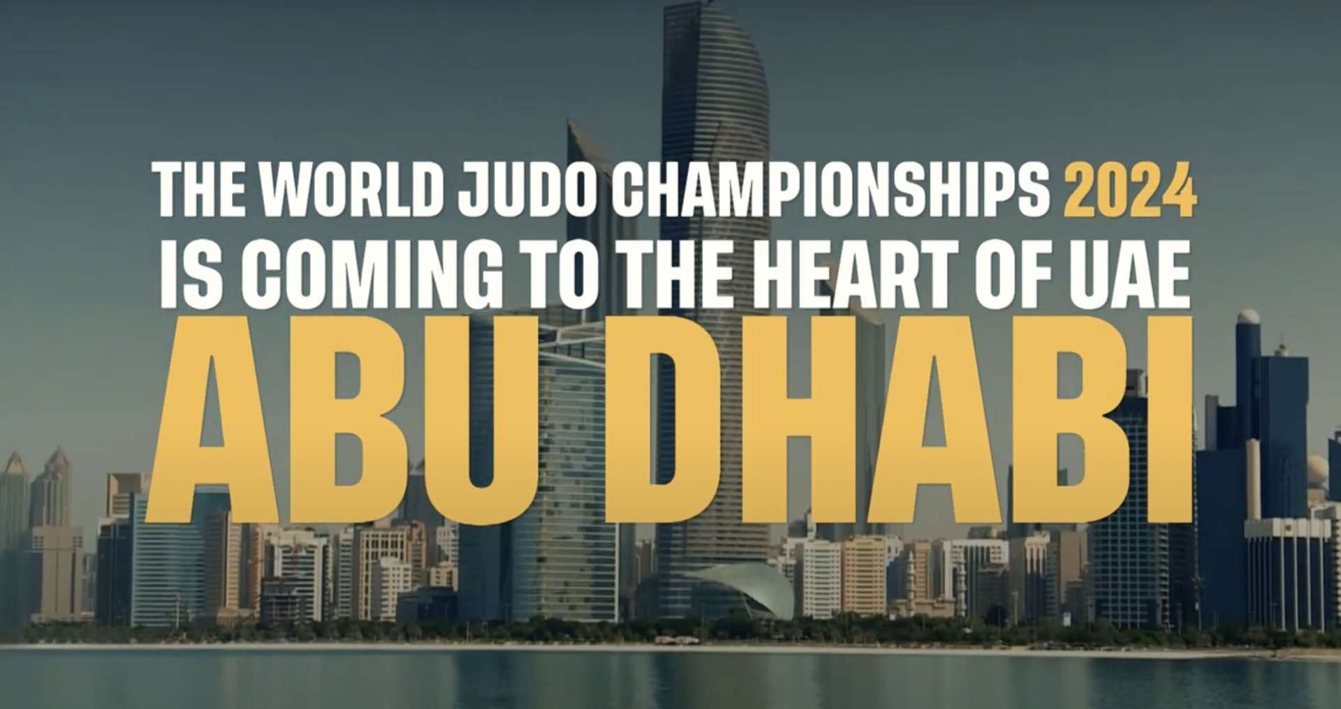 2024 Judo World Championships to be held in Abu Dhabi