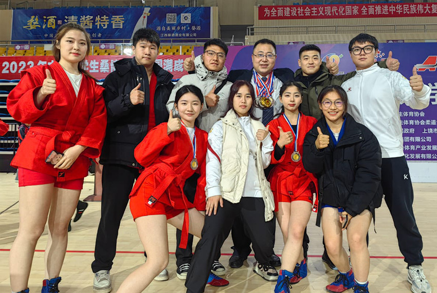 First ever Chinese SAMBO Championship among students © FIAS