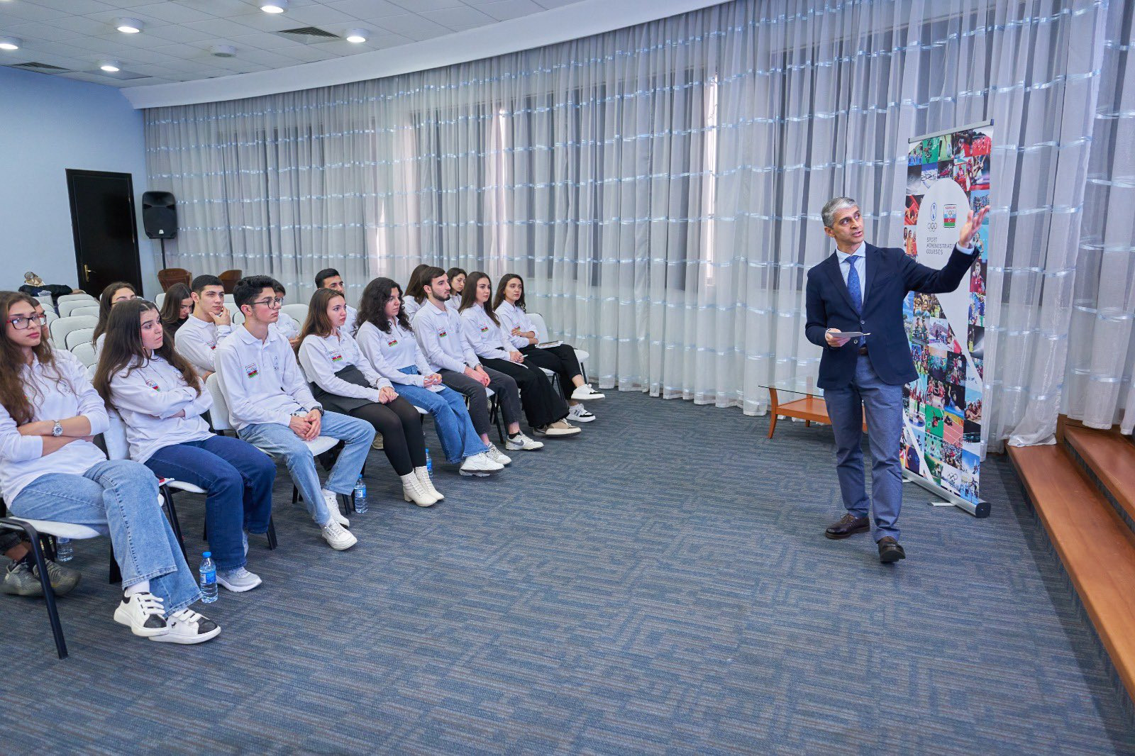 In the courses, a total of 40 students participated with the requirement to uphold gender equality. NOC Azerbaijan