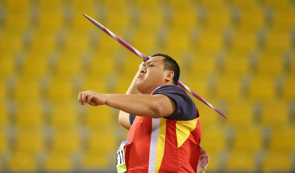 Xia Dong was another athlete to pick up two gold medals on the second day in Beijing
