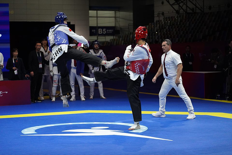 China wins gold in Wuxi World Taekwondo World Cup Team Championships Final