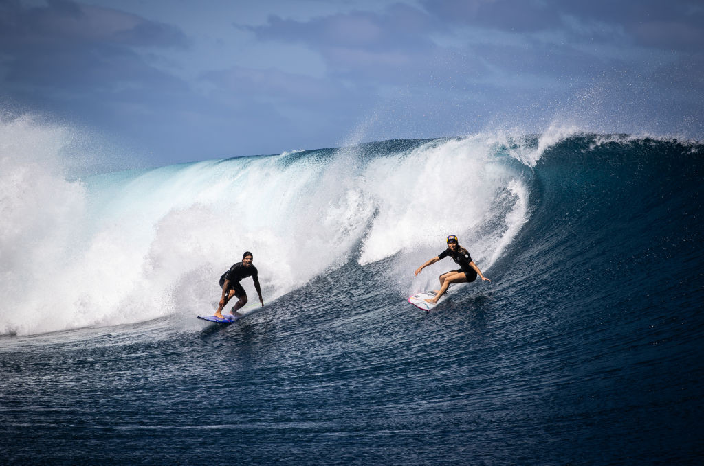 A virtual solution to the environmental controversy of surfing in Tahiti- GETTY IMAGES