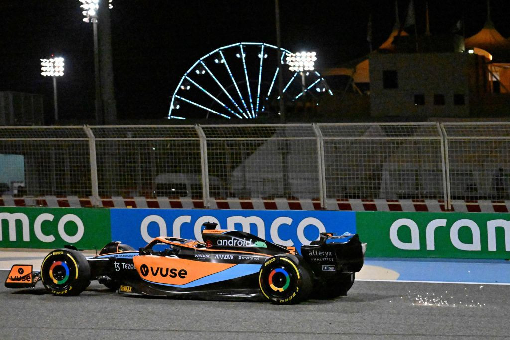 McLaren at the 2022 Bahrain Formula One Grand Prix. GETTY IMAGES