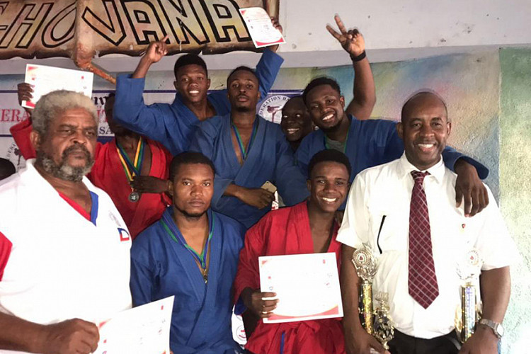 Representatives of the Grande-Rivière du Nord club won the Haiti SAMBO Championship