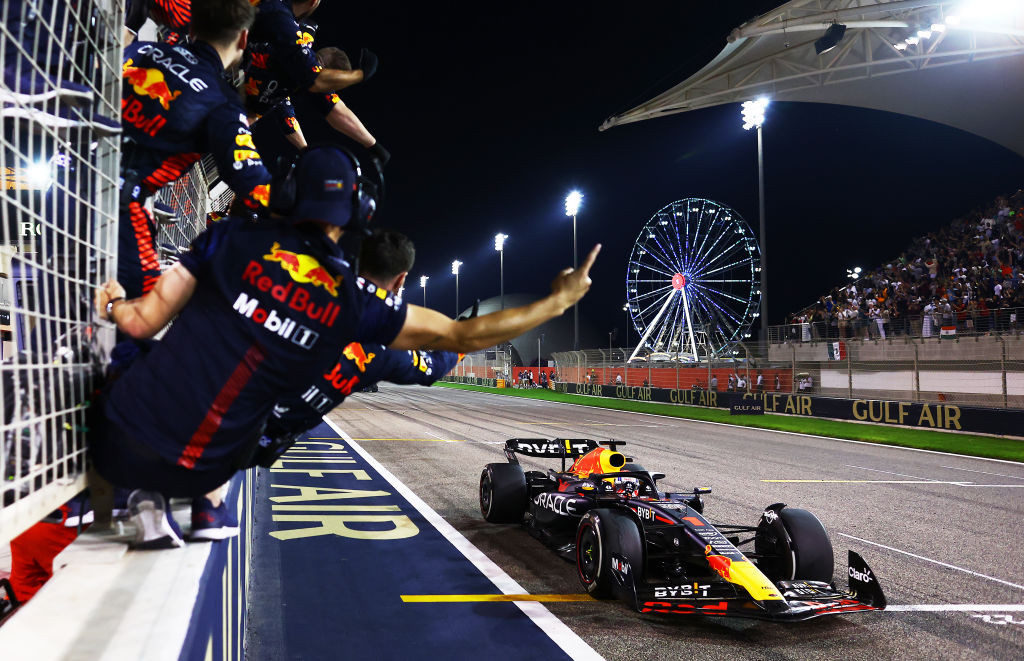 Max Verstappen, winner of the 2023 F1 Grand Prix of Bahrain. GETTY IMAGES