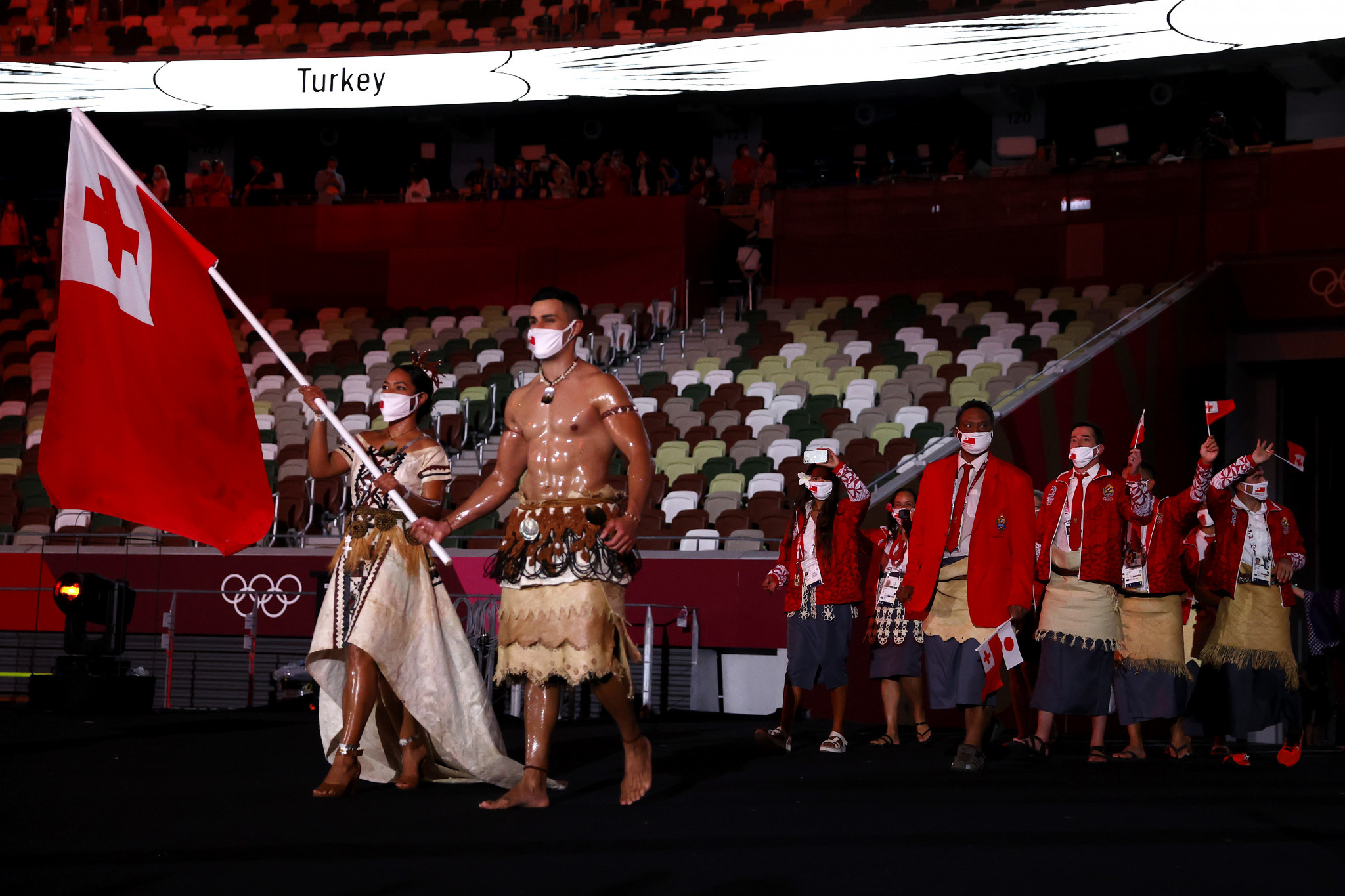 Tonga’s famous flag-bearer undecided on Taekwondo or Kayak