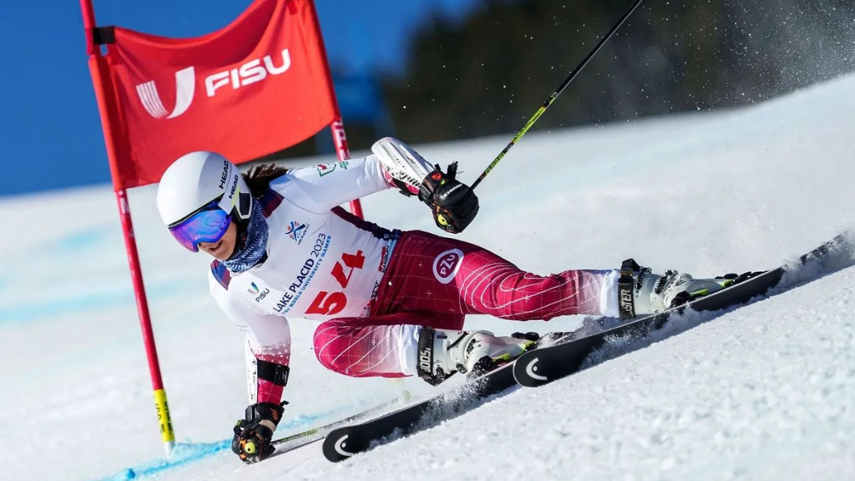 Maja Chyla loves alpine skiing. INSTAGRAM