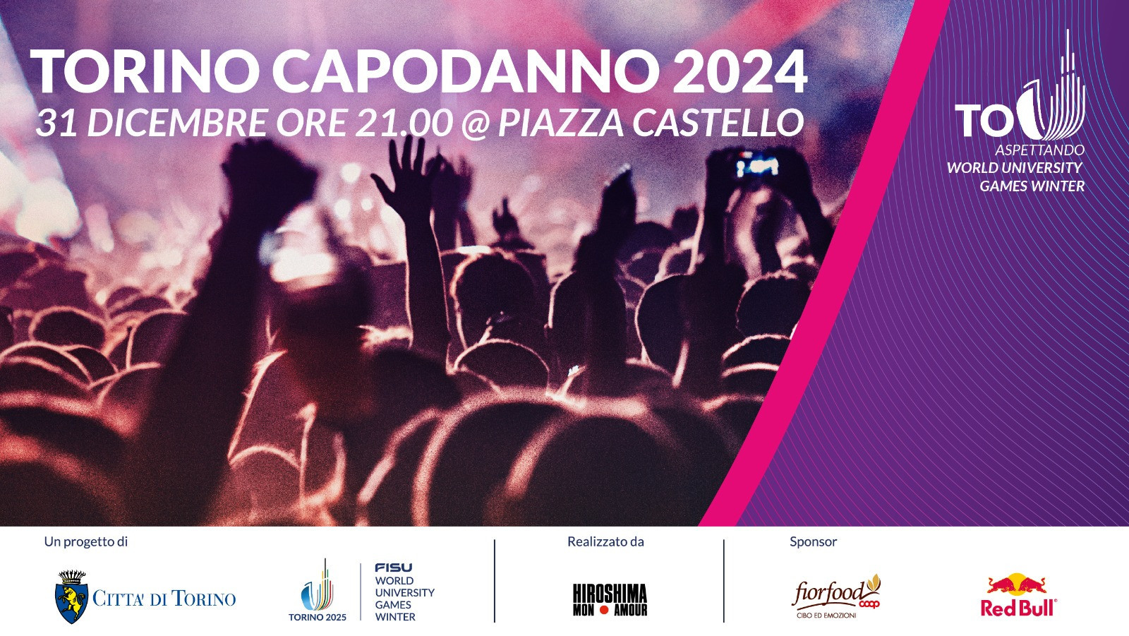 Torino 2025, a special New Year's Eve event