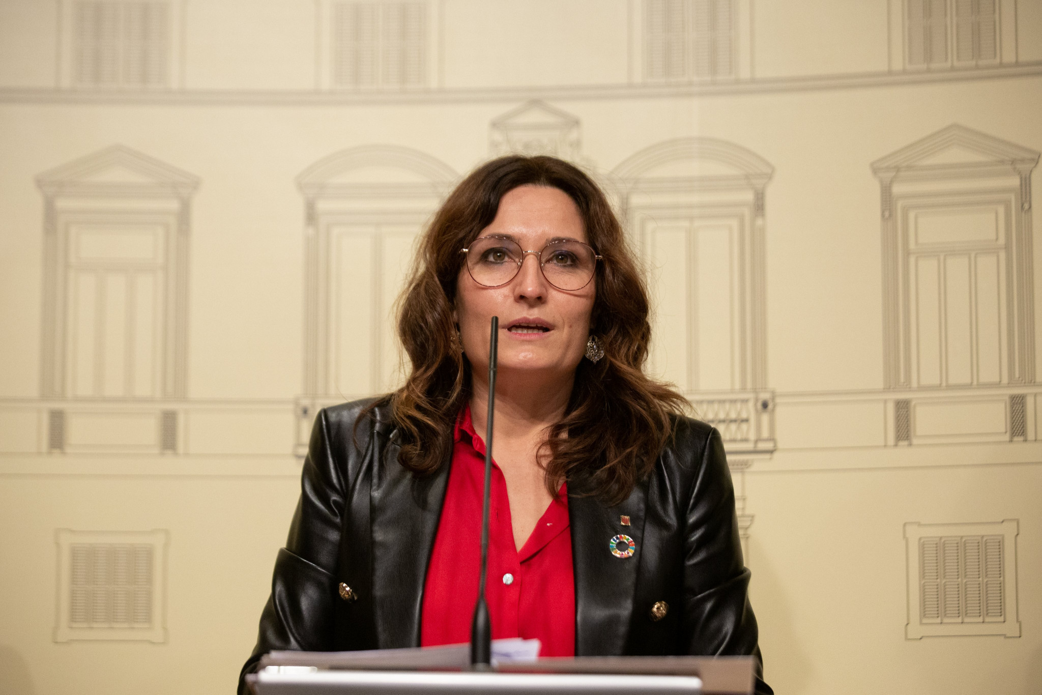 The Minister of the Presidency of the Government of Catalonia Laura Vilagrà