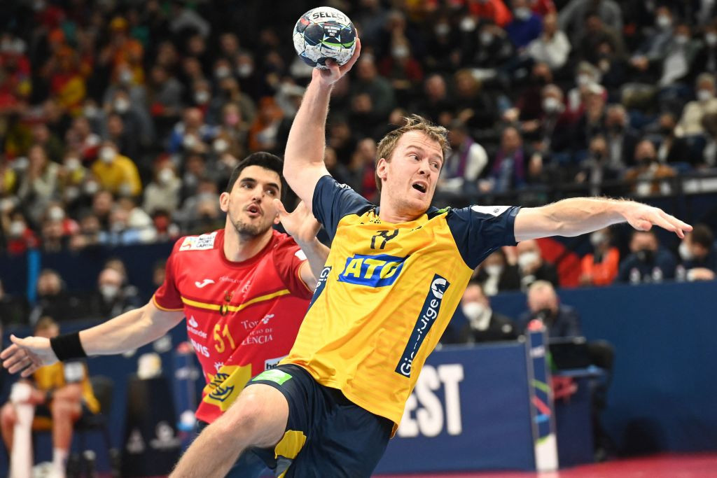 Sweden is the reigning European men's handball champions. GETTY IMAGES