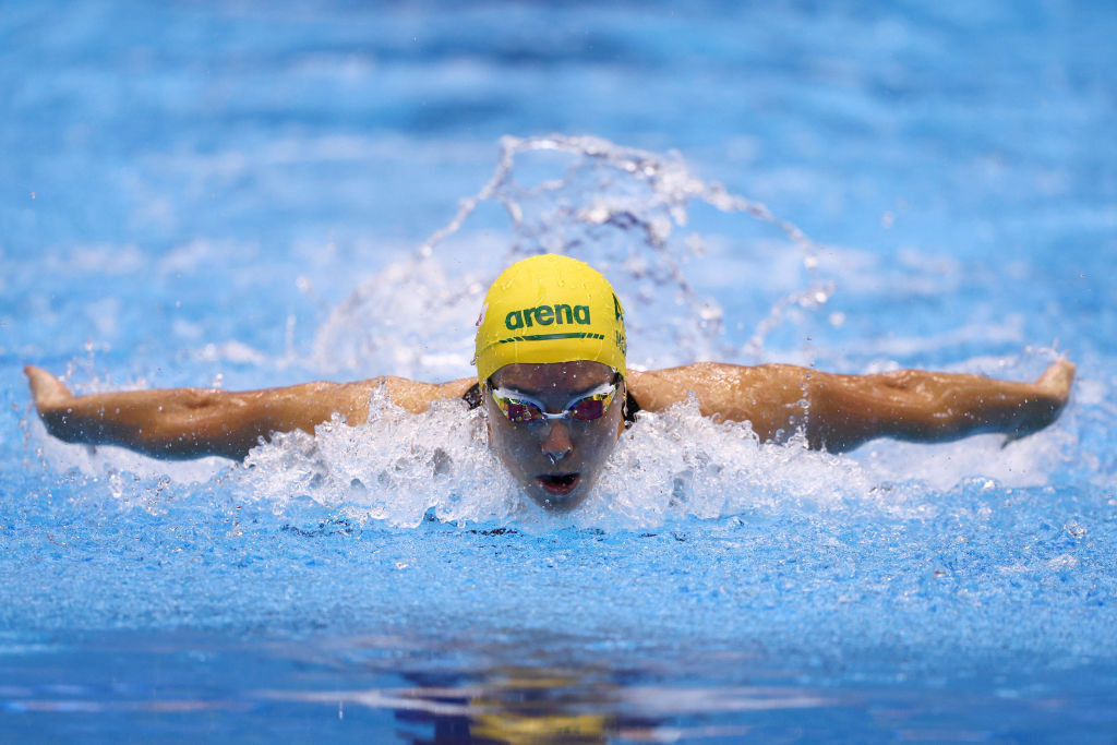 Australia's Emma McKeon won seven medals at Tokyo 2020, including four golds. GETTY IMAGES