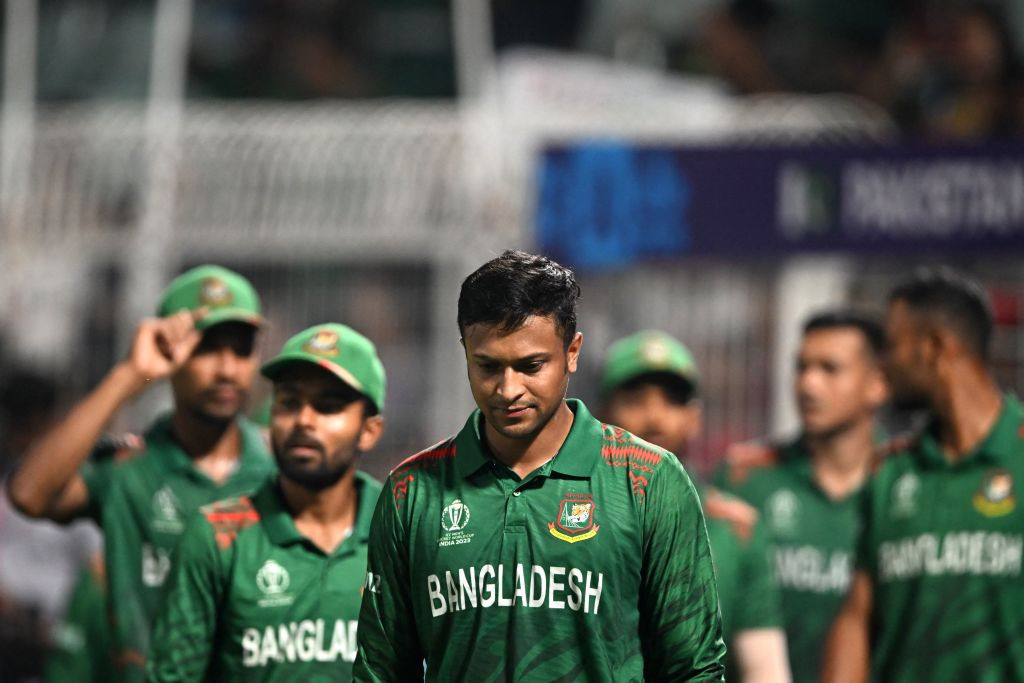Shakib Al Hasan made his professional debut at the tender age of 19. GETTY IMAGES