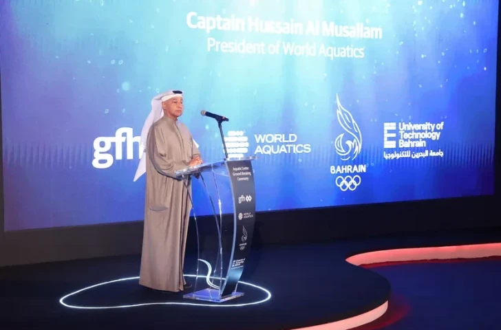 Husain Al Musallam, World Aquatics President. WORLD AQUATICS