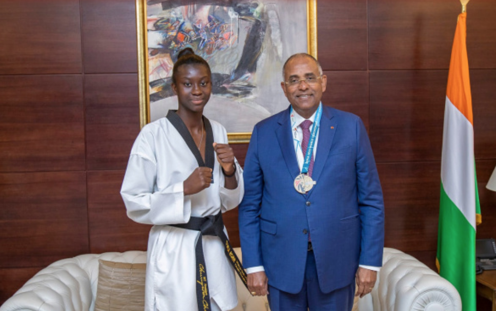 Ivorian Prime Minister receives world cadet champion