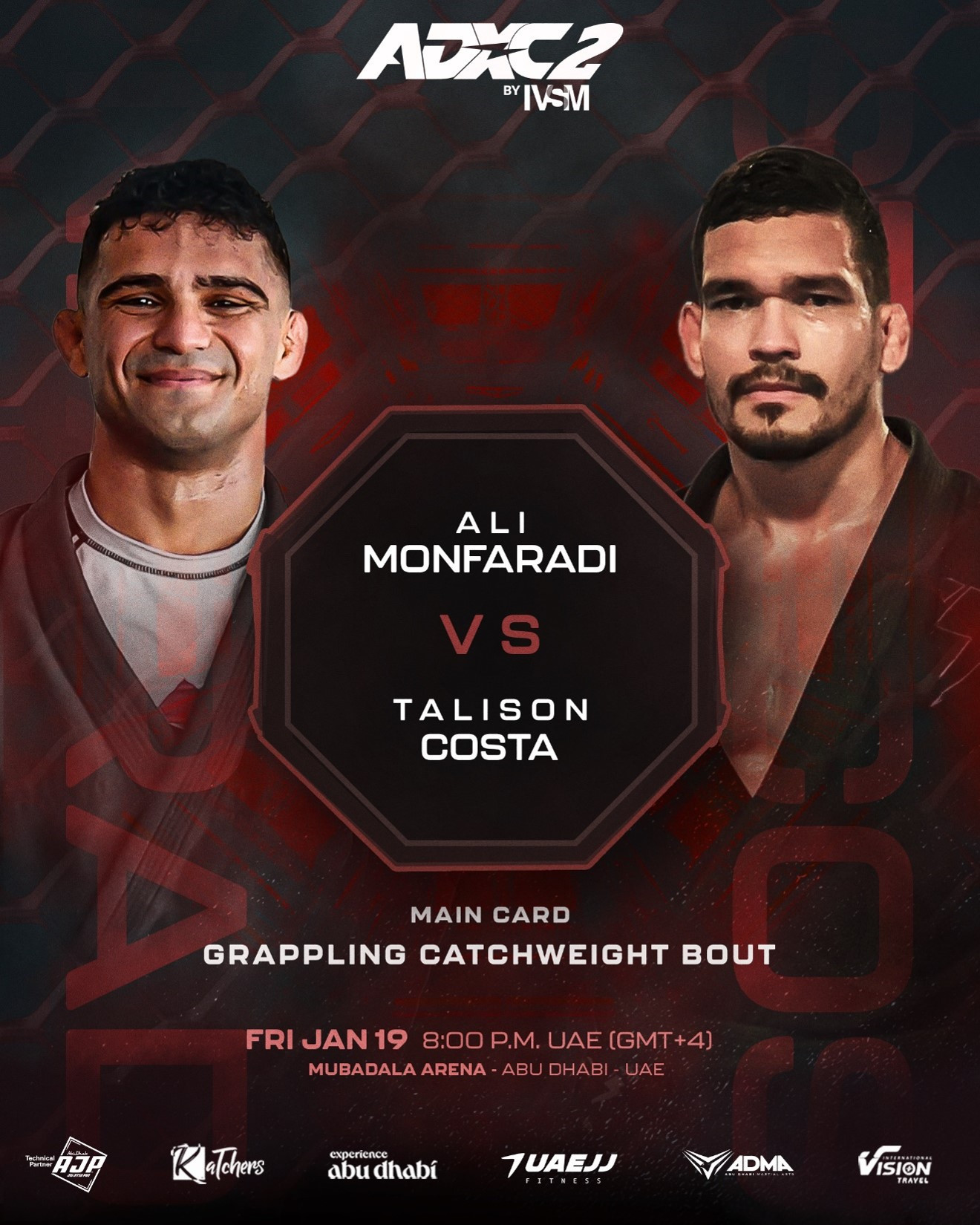 Ali Monfaradi and Talison Costa set for epic rematch