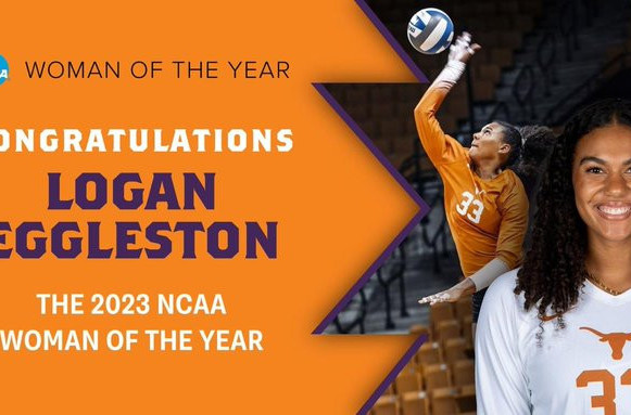 Volleyball: Logan Eggleston named 2023 NCAA Woman of the Year