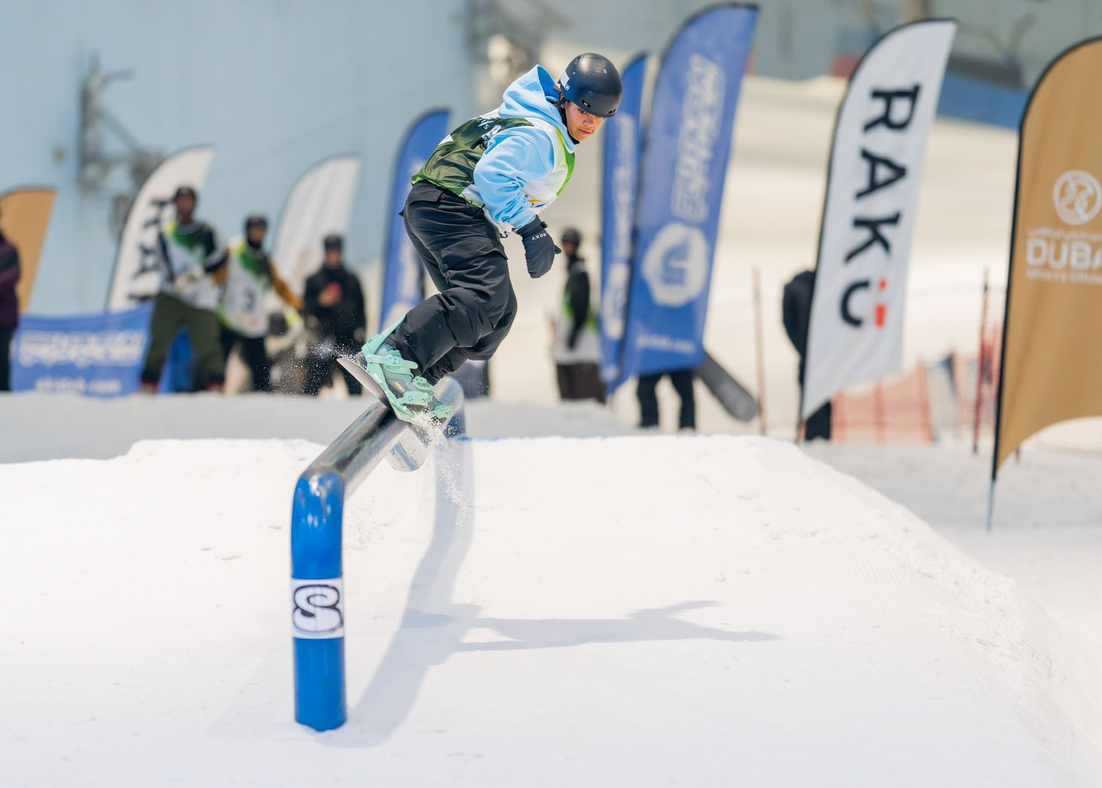 Snowboarder Amina AlMehairi and skier Alex Striedger will represent the UAE at Gangwon 2024. UAE NOC