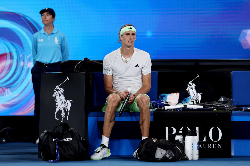 Zverev won his first match at the current Australian Open. GETTY IMAGES
