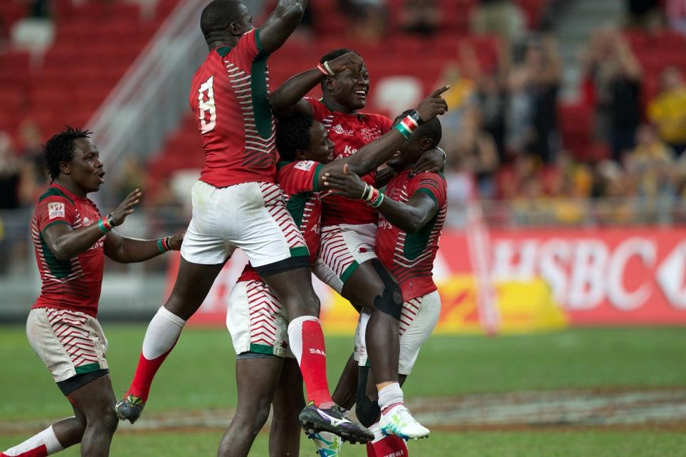 Kenya defeated Fiji in the Singapore Sevens final to earn their first-ever win in the series