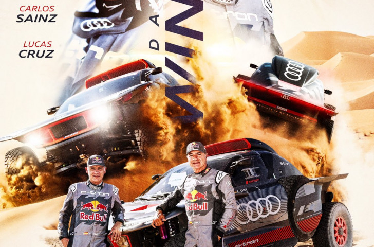 Carlos Sainz makes history with fourth Dakar win. X