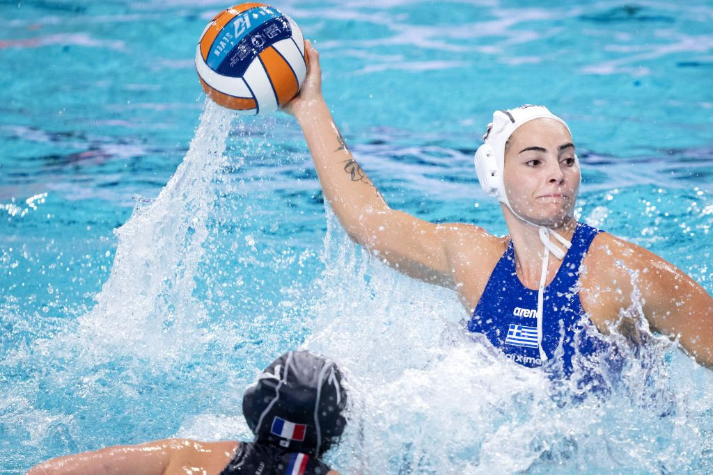Greece's women's water polo team won the bronze medal at the last European Championships. GETTY IMAGES