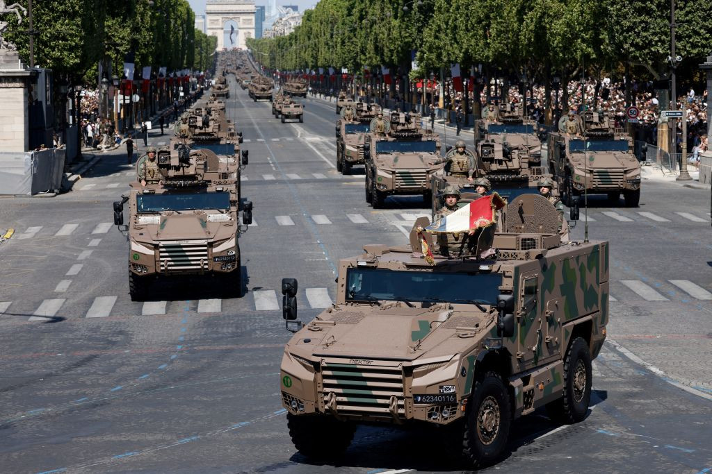 The French authorities will be assisted by the armed forces to help secure the Games. GETTY IMAGES