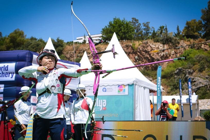 Underdogs China overcome odds to strike gold at Archery World Cup in Antalya