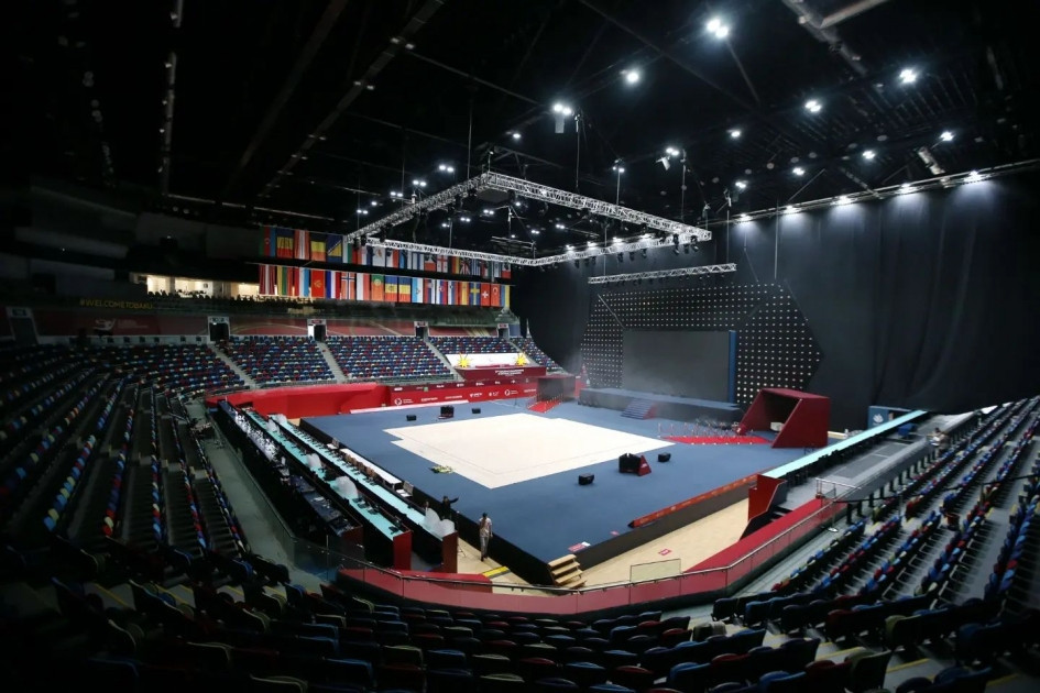 National Gymnastics Arena. AZERTAC