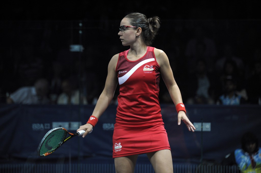 Nadine Shahin of Egypt will face former world number two Jenny Duncalf of England in the main draw of the Professional Squash Association World Championship in Kuala Lumpur ©Getty Images