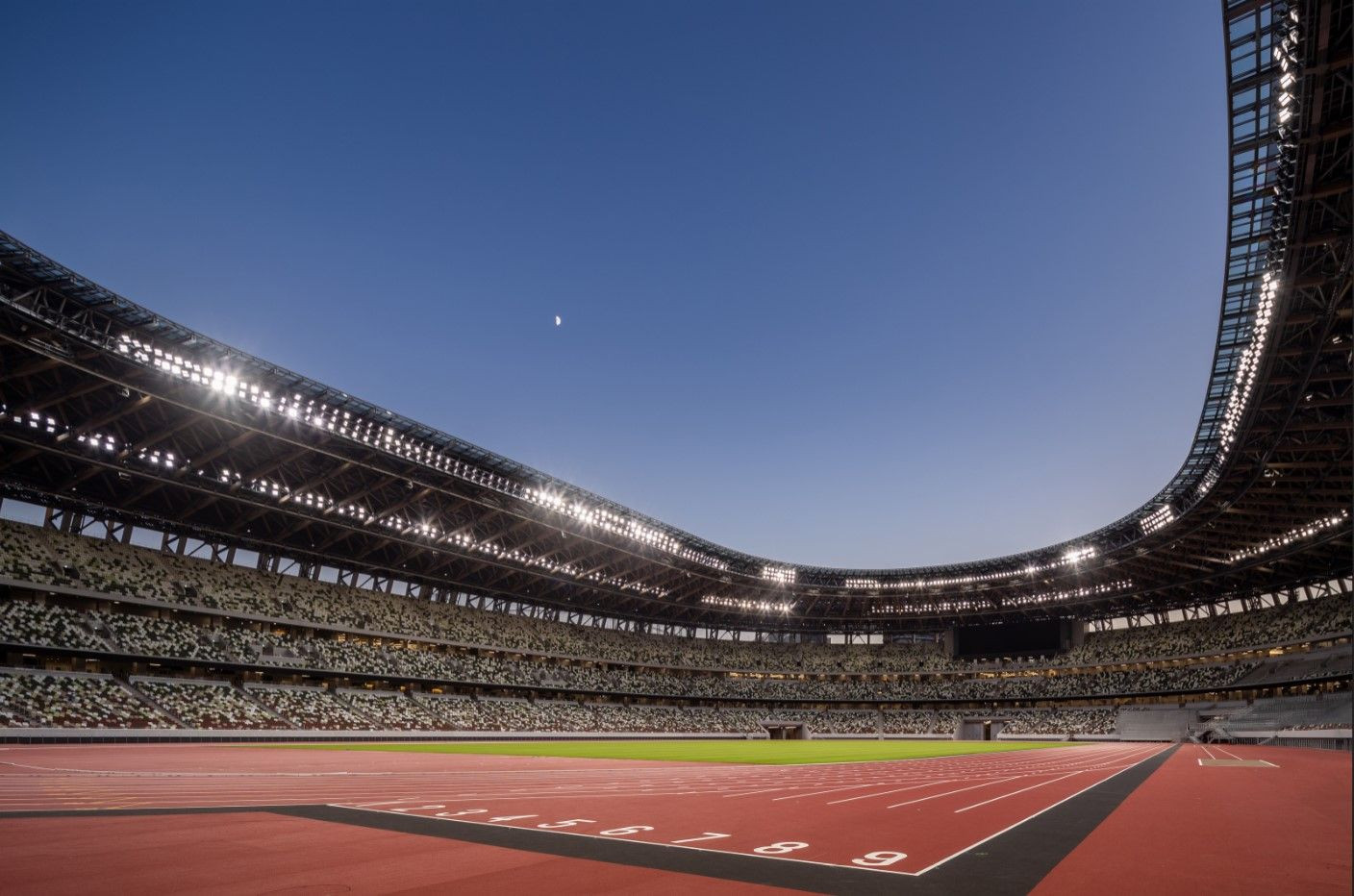 The World Athletics Championships will be held at the Japan National Stadium in September 2025. GETTY IMAGES