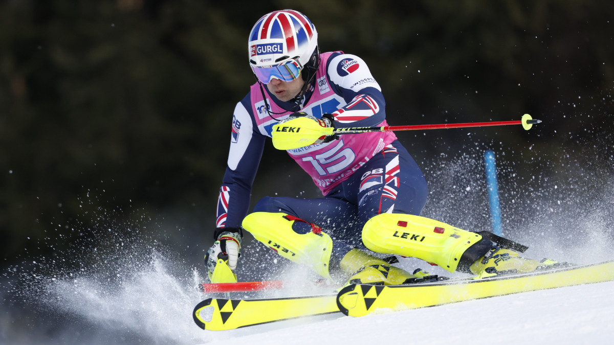 Dave Ryding is now by far the best British skier. GETTY IMAGES